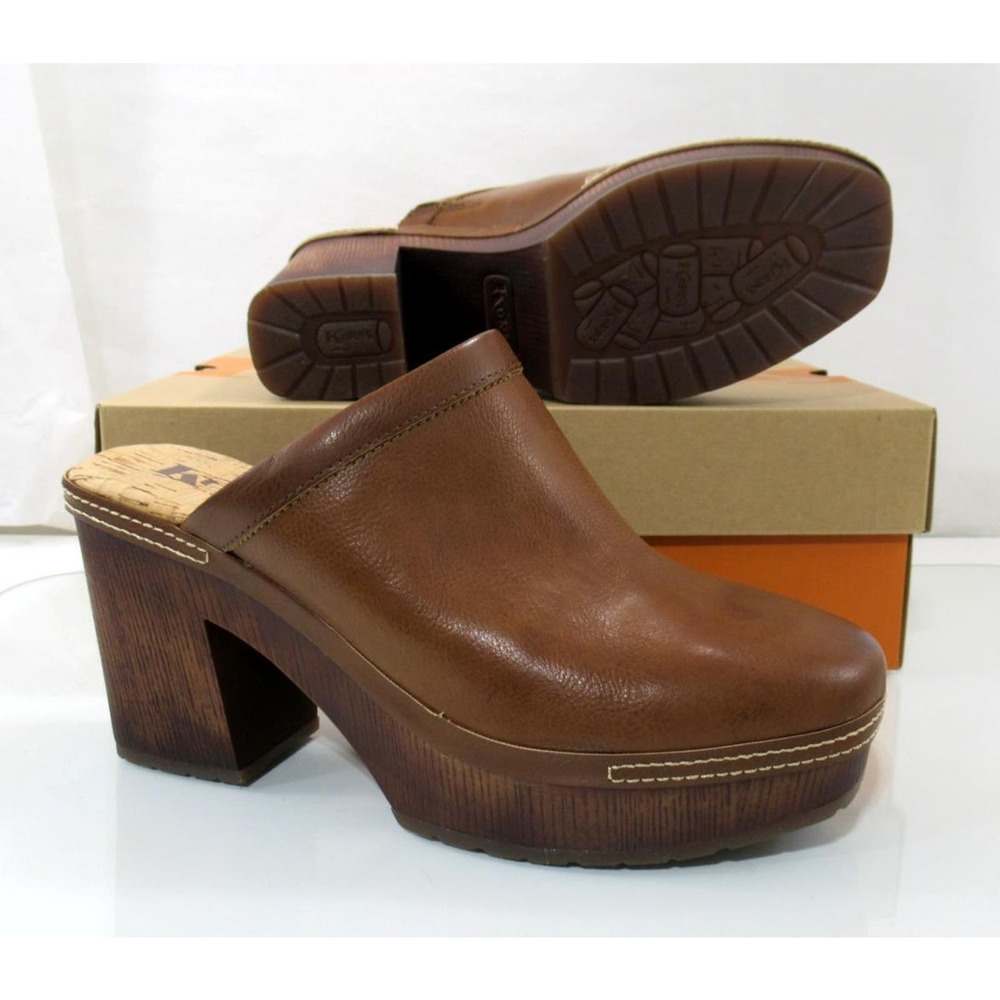 Women's Korks Lori Platform Block Heel Clog Mule … - image 6